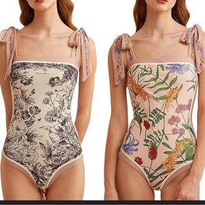 Visual Swim Reversible One-Piece Swimsuit – Size Small